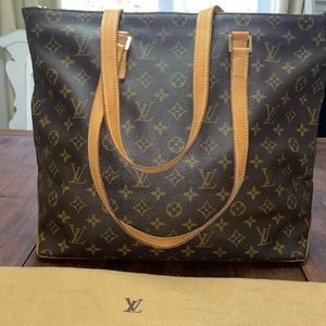 Louis Vuitton Cabas Mezzo Shoulder Tote